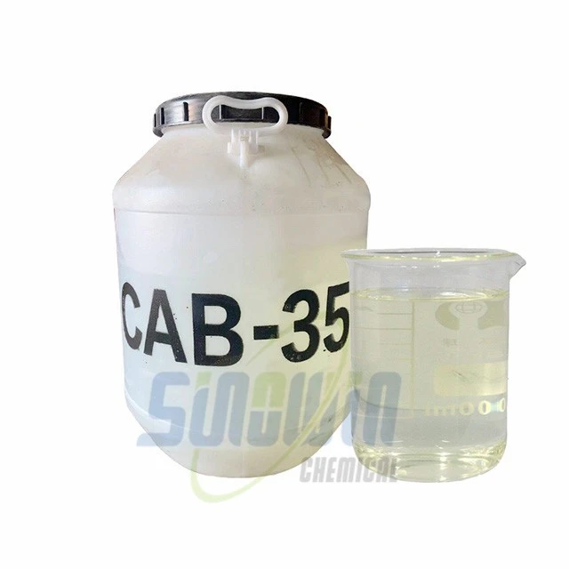 Cas 61789-40-0 Detergent Raw Material 35% Cocamidopropyl Betaine CAB For Shampoo