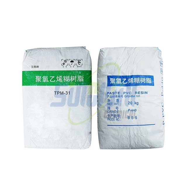 Plastic Additives White Powder Polyvinyl Chloride Paste PVC Resin